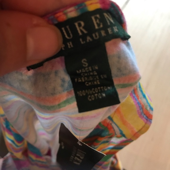 Ralph Lauren Tie Dye Wrap Tank - Picture 11 of 11